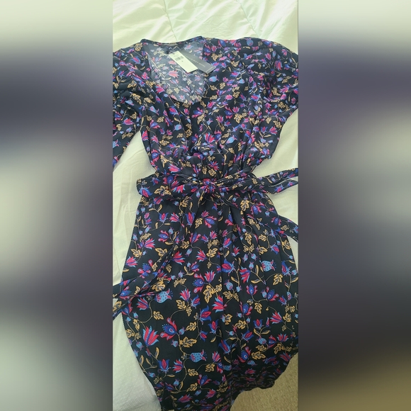 Banana Republic Floral Long Sleeve Dress - Picture 3 of 7